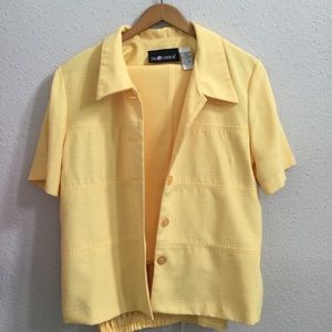 Sag Harbor Light Yellow Pantsuit